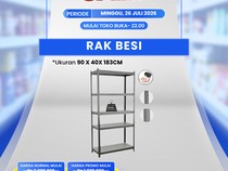 Transmart Full Day Sale! Beli Rak Besi Semurah Ini