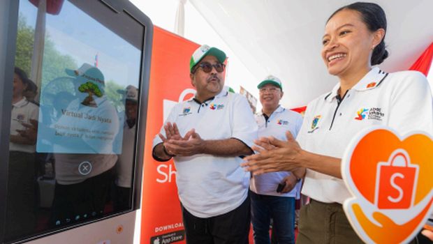 Hasil Donasi 50.000 Pengguna, Shopee Tanam 2.000 Bibit Mangrove di Jakarta