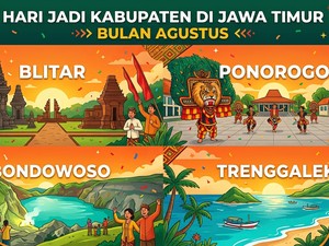 Kabupaten Jatim yang Merayakan Hari Jadi di Bulan Agustus