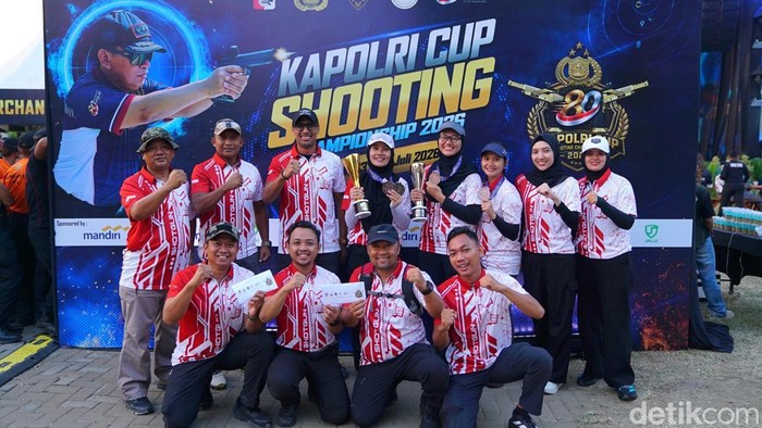 Tim Menembak Polda Jatim Raih 3 Medali di Kapolri Cup Shooting Championship 2026