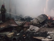 Pasar Bayat Klaten Terbakar Sore Ini