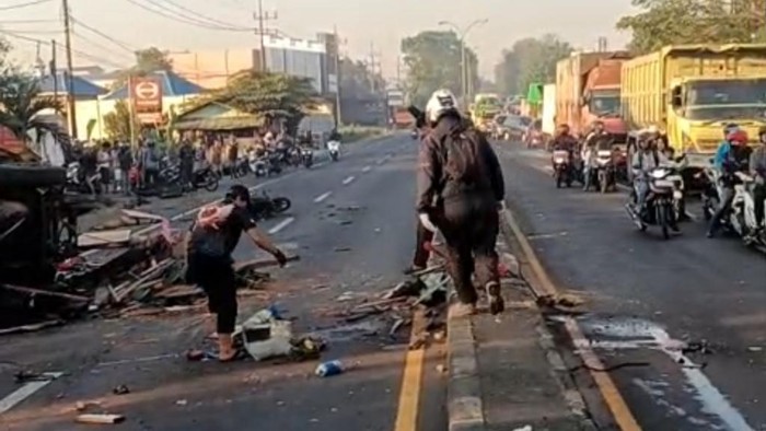 Kecelakaan di Gempol Pasuruan
