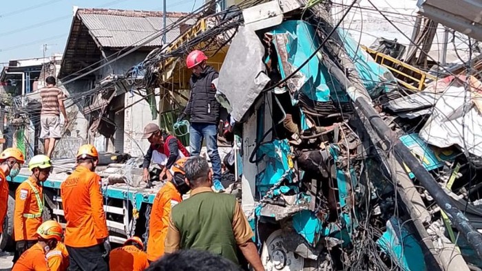 Kecelakaan di Gempol Pasuruan