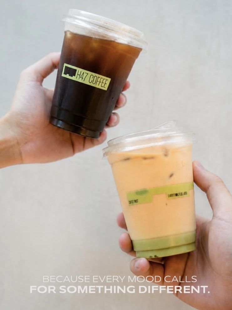 Kedai kopi di fresh market Bintaro