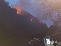 Kebakaran di Puncak Habibie Sukabumi, Sudah 7 Jam Membara!