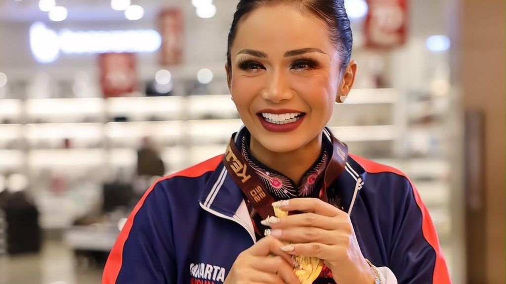 Kris Dayanti Dapat 2 Medali Emas di Kejurnas Wushu