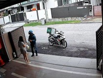 Bikin Haru! Kurir Makanan Tetap Bekerja Usai Kecelakaan demi Nafkahi Anak
