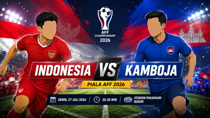 Laga Indonesia vs Vietnam di Piala AFF 2026
