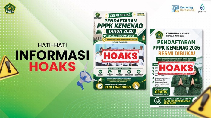 lowongan PPPK Kemenag palsu