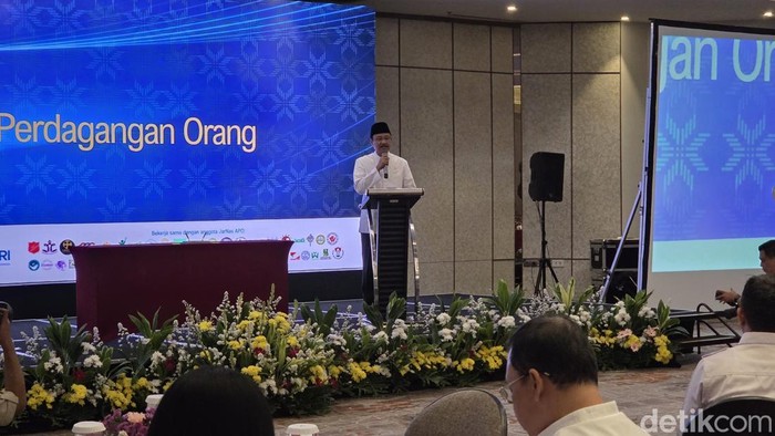 Menteri Sosial (Mensos) Saifullah Yusuf atau Gus Ipul (Taufiq/detikcom).
