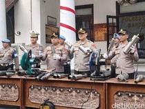 1.172 Knalpot Brong Berakhir di Atas Mesin Gerinda