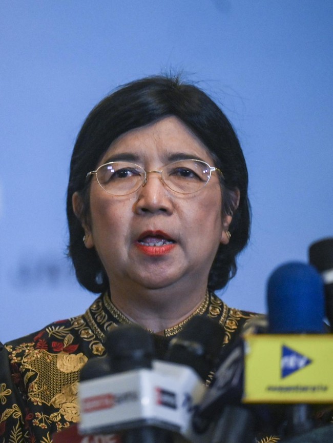 Potret Destry Damayanti Paparkan Hasil Rapat KSSK Usai Bertemu Prabowo