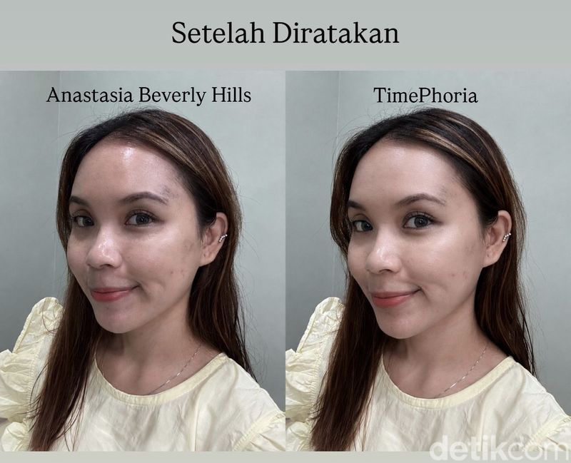 Review Skin Tint Stick TimePhoria vs Anastasia Beverly Hills