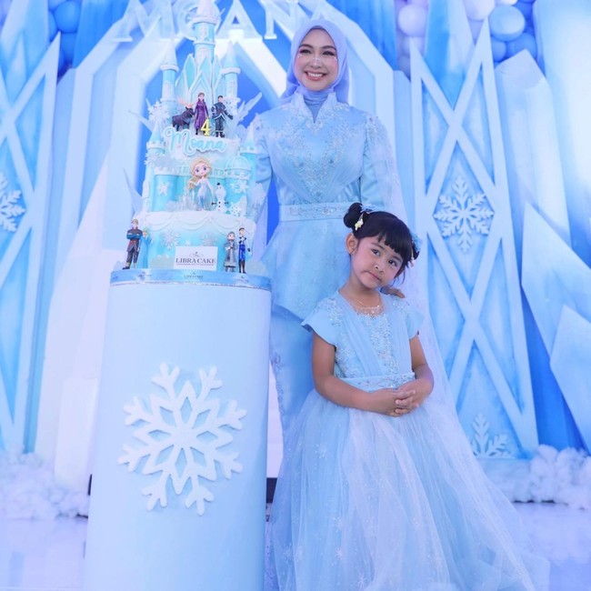 Moana Pesta Ultah di Istana Frozen, Ria Ricis Kabulkan