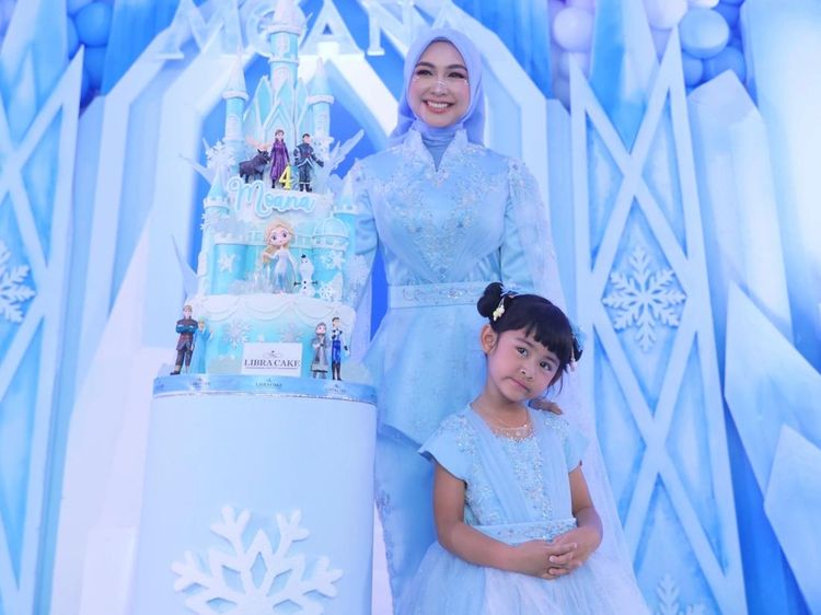 Moana Pesta Ultah di Istana Frozen, Ria Ricis Kabulkan