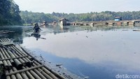 Rendahnya kadar oksigen membuat ikan naik ke permukaan untuk mencari tambahan oksigen.