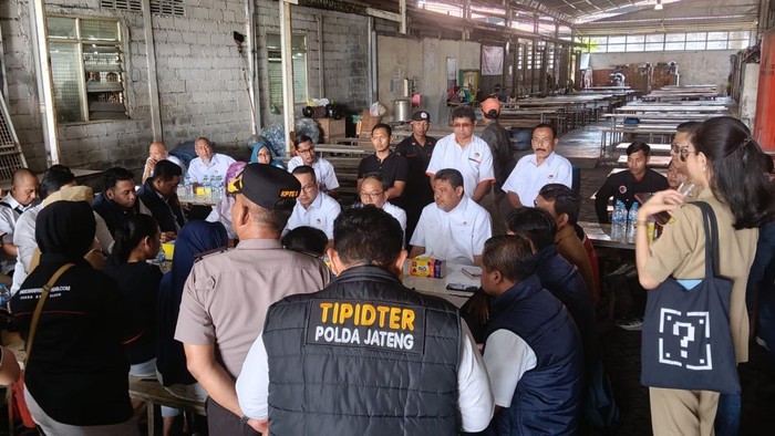 Said Iqbal cek buruh di Semarang