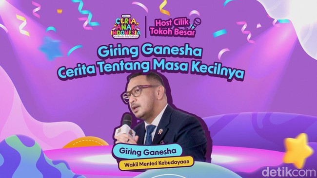 Giring Ganesha Cerita Tentang Masa Kecilnya 