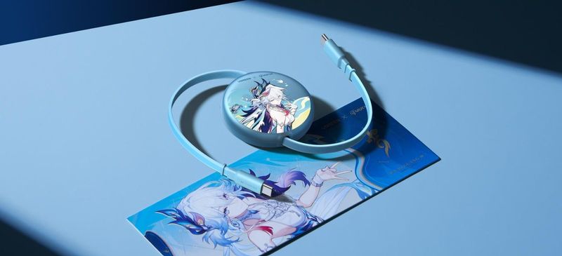 UGreen Nexode Retractable USB-C Cable Edisi Honkai: Star Rail.