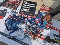 Jurnalis Blitar Aksi Gelar Kartu Pers Tolak Disebut Londo Ireng
