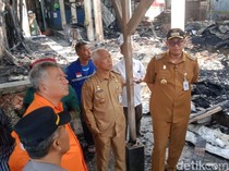101 Pedagang Terdampak Kebakaran Pasar Bayat Klaten, Kerugian Rp 3 M