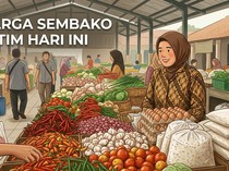 Harga Sembako Jatim Hari Ini: Gas Elpiji dan Cabai Naik Lagi
