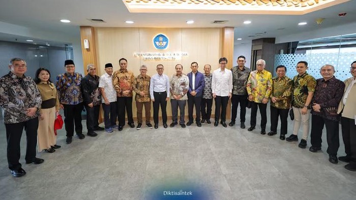 Kemdiktisaintek terima audiensi dari Asosiasi Badan Penyelenggara Perguruan Tinggi Swasta Indonesia (ABPPTSI)