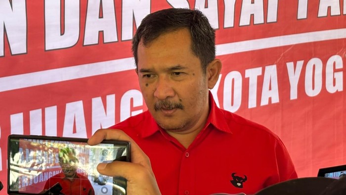 Ketua DPC PDIP Kota Jogja, Eko Suwanto.