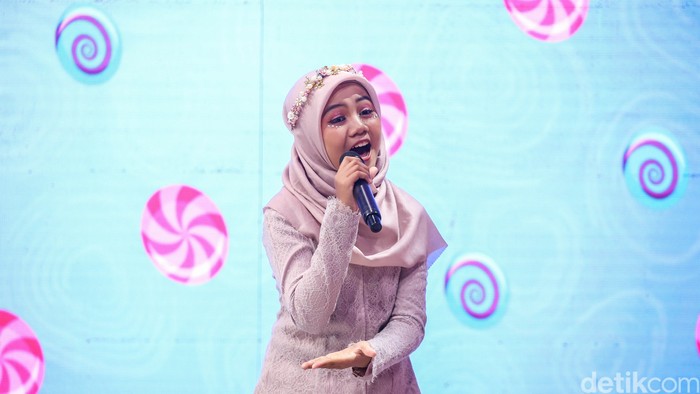 Kemeriahan acara Layar Pentas Ceria Anak Indonesia di kawasan Studio Transmedia, Jakarta, Selasa (28/7/2026).