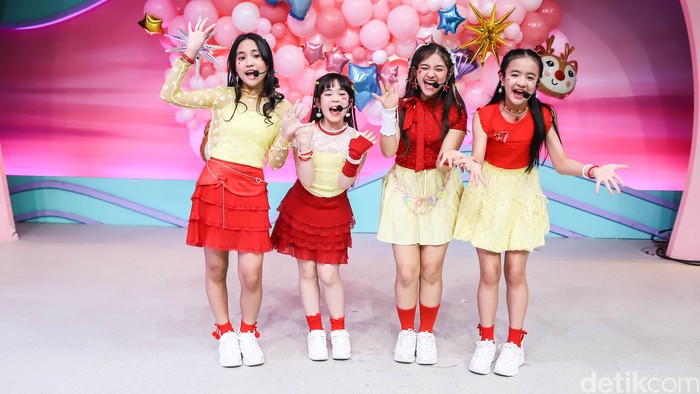 Kemeriahan acara Layar Pentas Ceria Anak Indonesia di kawasan Studio Transmedia, Jakarta, Selasa (28/7/2026).