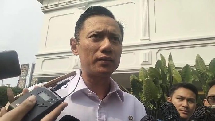 Menko Infrastruktur dan Kewilayahan Agus Harimurti Yudhoyono (AHY) (Eva/detikcom)
