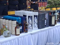 Terbongkar Sindikat Miras Ilegal di Bali, Bea Cukai Sita 20 Ribu Botol
