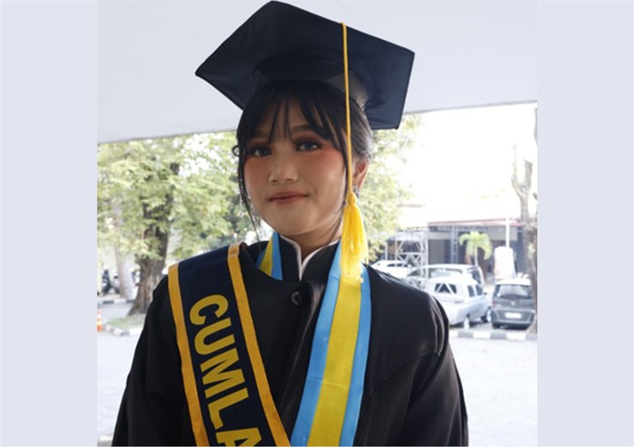 Naraya Ramadhani sudah diterima di Pertamina meski belum lulus dari UPN Veteran Yogyakarta.