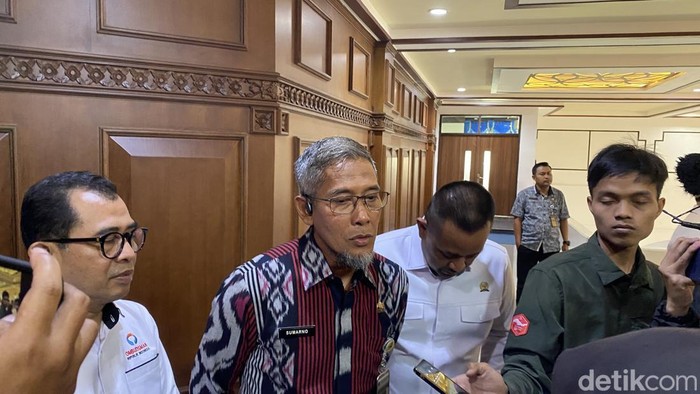 Sekretaris Daerah Jawa Tengah, Sumarno, di Gedung Gradhika Bhakti Praja, Kecamatan Semarang Selatan, Kota Semarang, Selasa (28/7/2026).