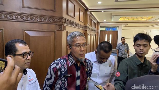 Pemprov Jateng Sekretaris Daerah Jawa Tengah, Sumarno, di Gedung Gradhika Bhakti Praja, Kecamatan Semarang Selatan, Kota Semarang, Selasa (28/7/2026).