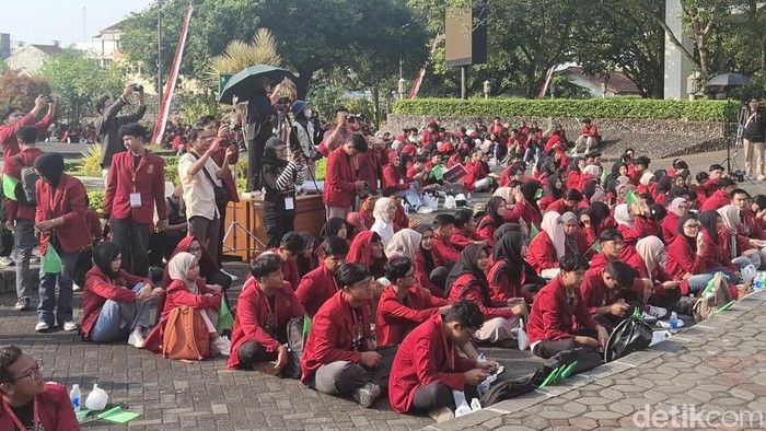 Penerjunan mahasiswa KKN di Kampus Universitas Muhammadiyah Yogyakarta (UMY), Bantul, Selasa (28/7/2026).