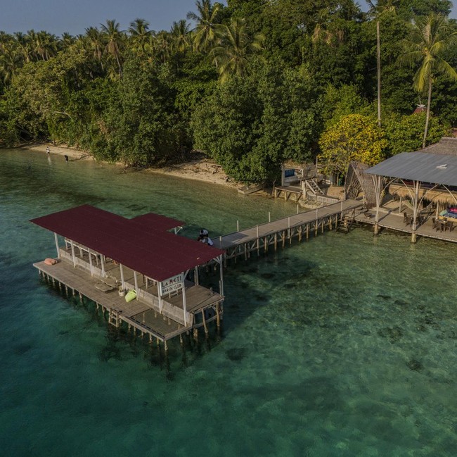 Pulau Meti Cottage, Surga Wisata Bahari Halmahera Utara yang Kian Diminati