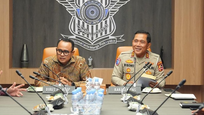 Rapat Korlantas Polri dengan ASDP (Dok. Istimewa)