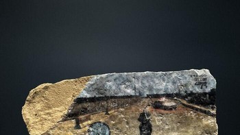 Potongan adegan video game terukir di atas batu. Artefak ini seolah menjadi bukti bahwa manusia modern pernah menghabiskan banyak waktu di dunia virtual. Foto: Kleinian via Boredpanda