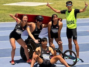 Indonesia Borong 15 Emas di World Para Athletics Grand Prix