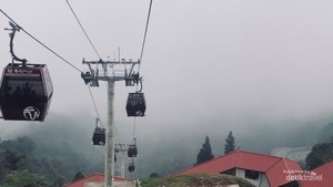 Kabur dari Panas Kuala Lumpur, Menikmati Sejuknya Genting Highlands dari Cable Car