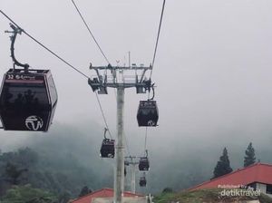 Kabur dari Panas Kuala Lumpur, Menikmati Sejuknya Genting Highlands dari Cable Car