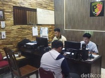 Heboh Maling Motor di Klaten Diikat di Tiang WiFi Lalu Dinasihati