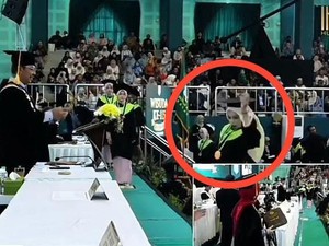 Terungkap Alasan Wisudawati UINSA Minta Difoto Rektor Berujung Geblak