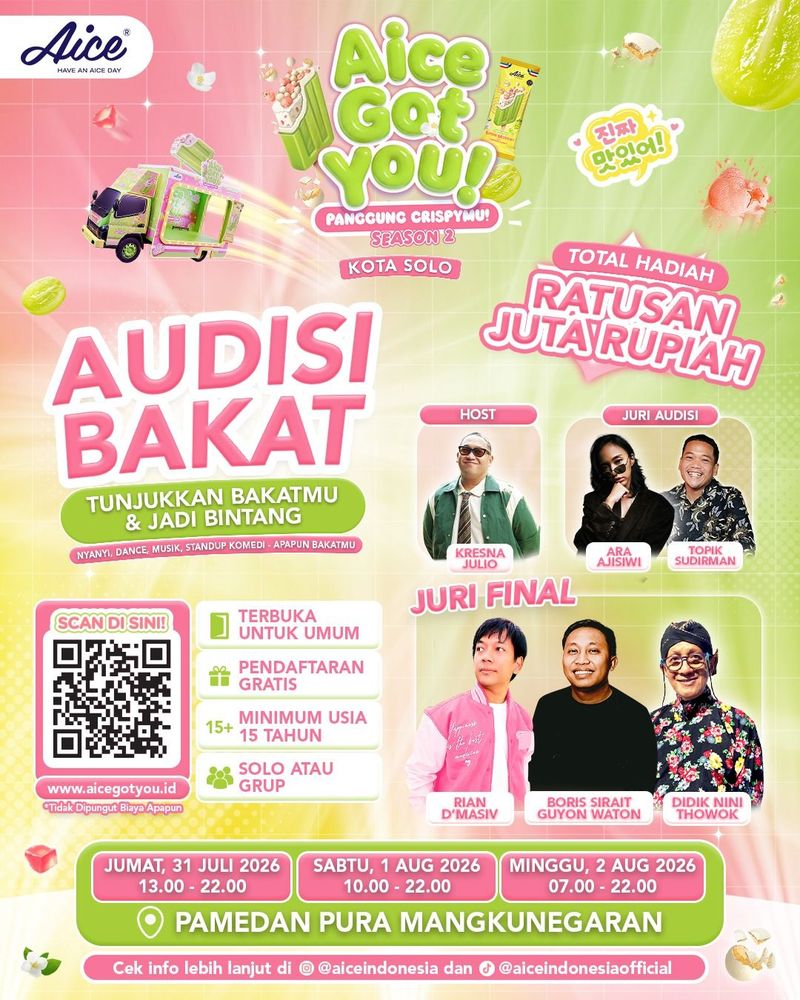 AICE GOT YOU! Panggung Crispymu! Season 2 AICE GOT YOU! Panggung Crispymu! Season 2
