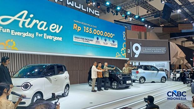Aira EV, mobil listrik mungil Wuling yang dipasarkan mulai Rp 155 juta