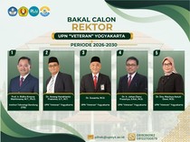 UPN Jogja Tetapkan 5 Bakal Calon Rektor 2026-2030, Ini Daftarnya