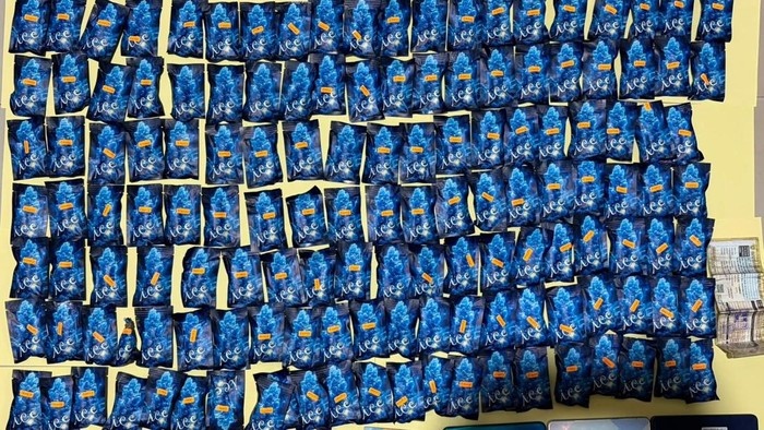 Barang bukti etomidate yang diamankan polisi.