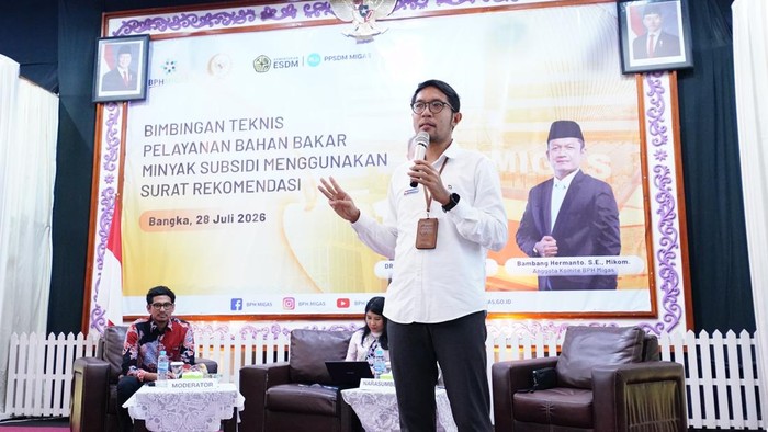 Bimbingan Teknis (Bimtek) Pelayanan BBM Subsidi yang digelar di Bangka