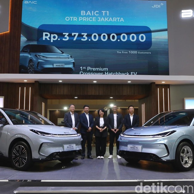 Crossover Listrik BAIC T1 Resmi Meluncur di GIIAS 2026